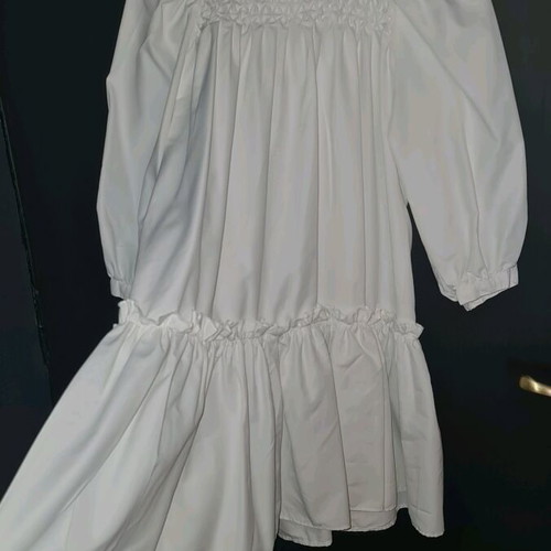 White balloon dress like new from Sfera special collection