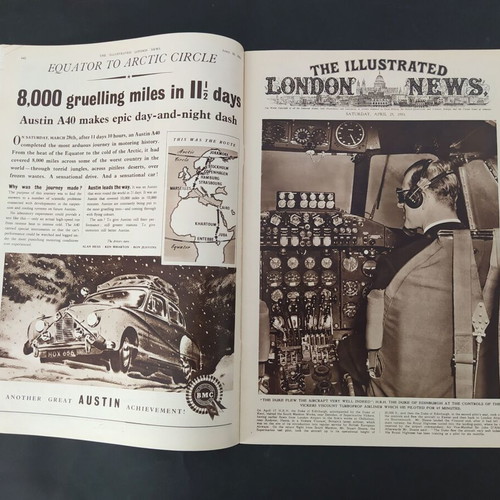 The Illustrated London News vintage magazine 1953