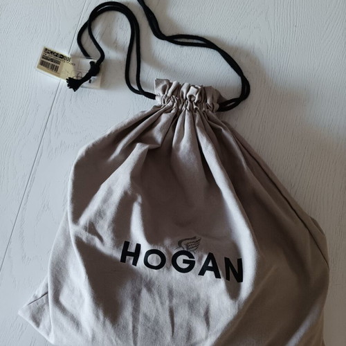 Hogan women's black patent leather handbag like new
