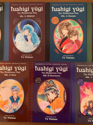 Fushigi Yugi Volumes 1-7 Manga English New, First Edition