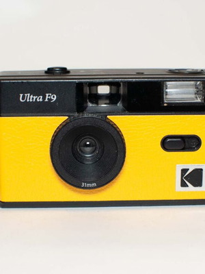 Kodak Ultra F9 35mm analog camera used, compact point and shoot