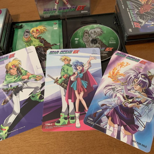 Star Ocean 'EX' DVD Collectors Box Set with Pencilboards Complete Series New