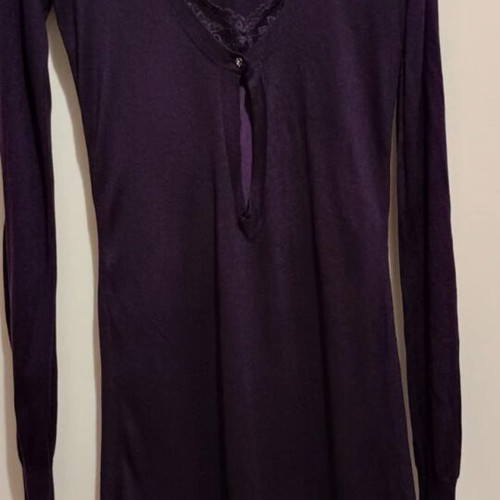 Ego dress like new, size M, purple with lace details