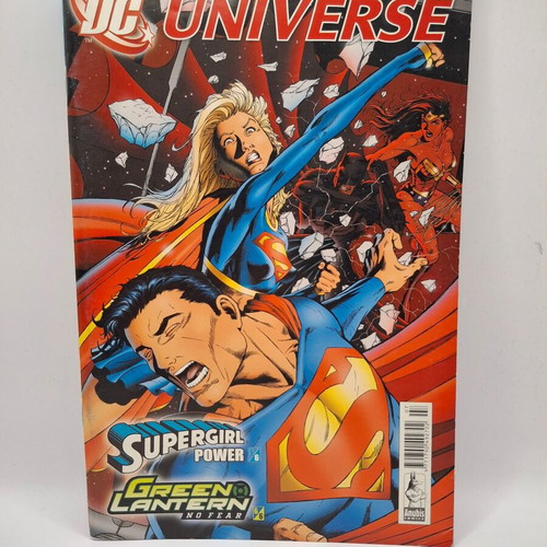 DC Universe #18 comic used, Supergirl Power & Green Lantern