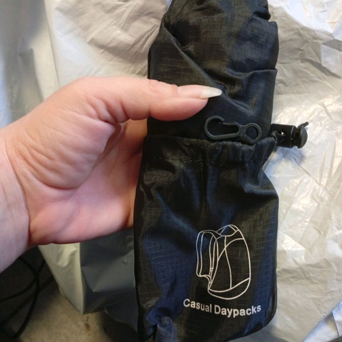 Back bag waterproof emergency use like new