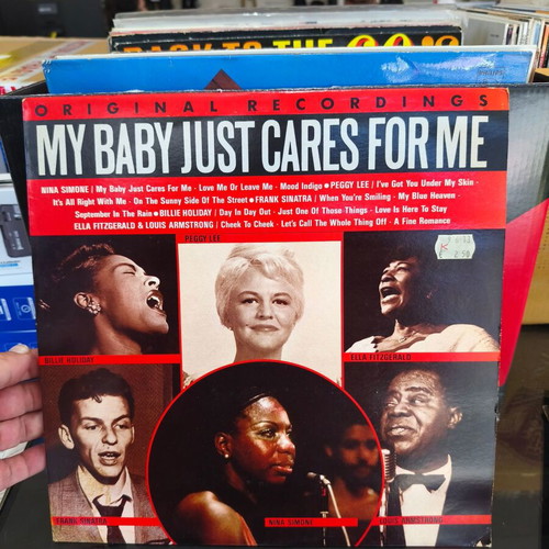 My Baby Just Cares For Me vinyl record used