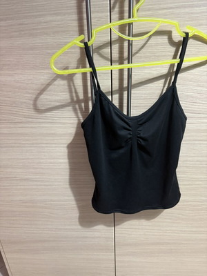 Shein black fitted top size M new