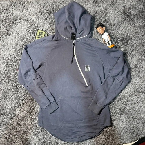 OWL Anthracite Zip Hoodie with Hood, M
