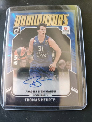 Thomas Huertel Dominators Auto Panini Donruss 24-25 Καινούργιο