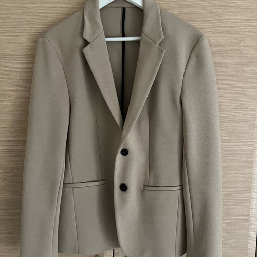 Zara jackets slim fit small size like new, black and beige, pack of 2