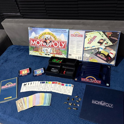 Monopoly limited edition used, old school with drachmas