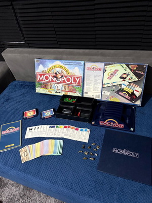 Monopoly limited edition used, old school with drachmas