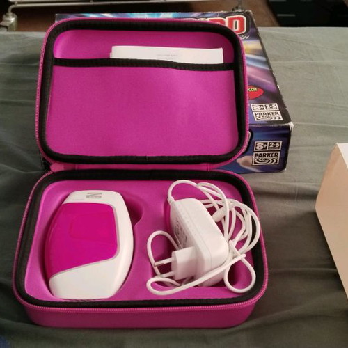 Hair removal device with Glide HPL technology 150000 pulses used, for dark skin
