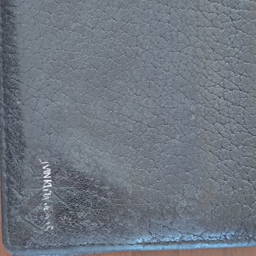 Calvin Klein wallet used, black