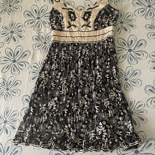 Raxevsky dress like new, size M, black and beige