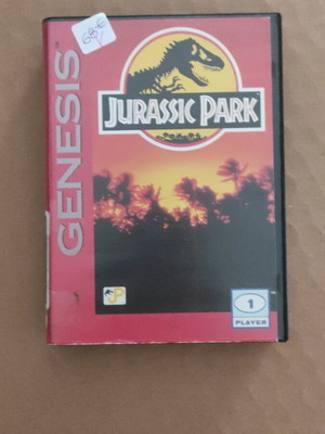 Jurassic Park Genesis Sega game used, action