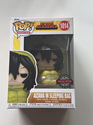 Funko Pop Aizawa in Sleeping Bag vinyl figure like new
