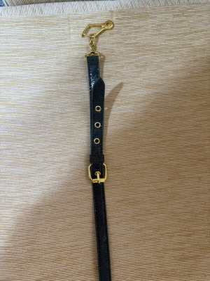 Bag strap green snake skin imitation like new