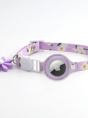 Cat collar with AirTag holder new