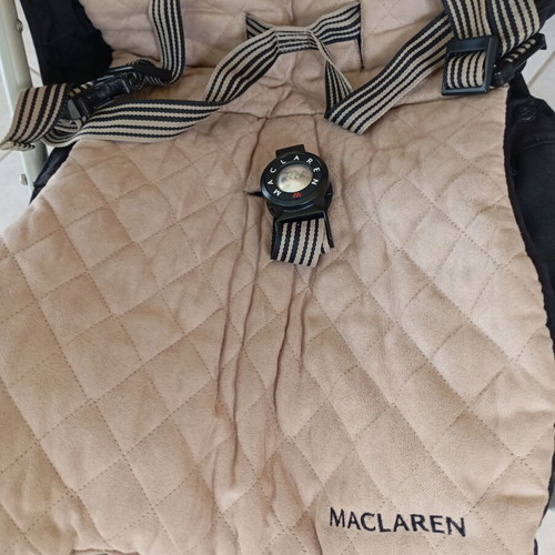Maclaren Techno XLR stroller used, black beige
