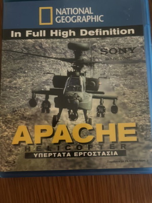 National Geographic Apache helicopter Blu-ray
