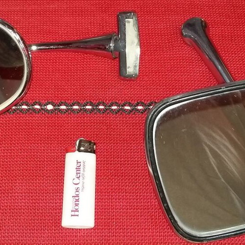 Antique mirrors like new, set of 2 from different cars