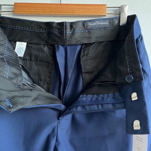 French Connection men's dark blue pants size M new with tag
