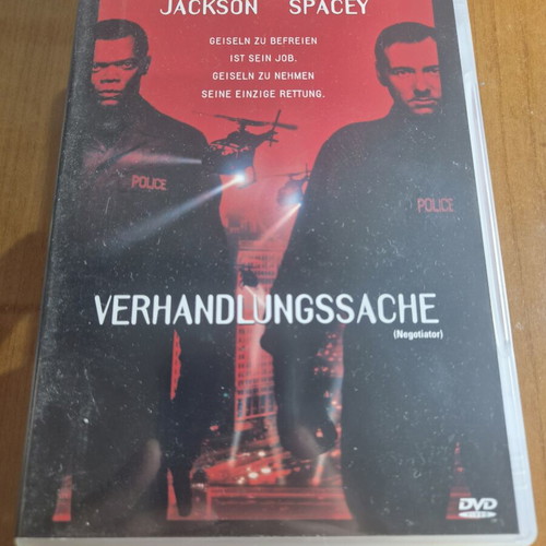 The Negotiator DVD like new, action thriller with Samuel L. Jackson & Kevin Spacey
