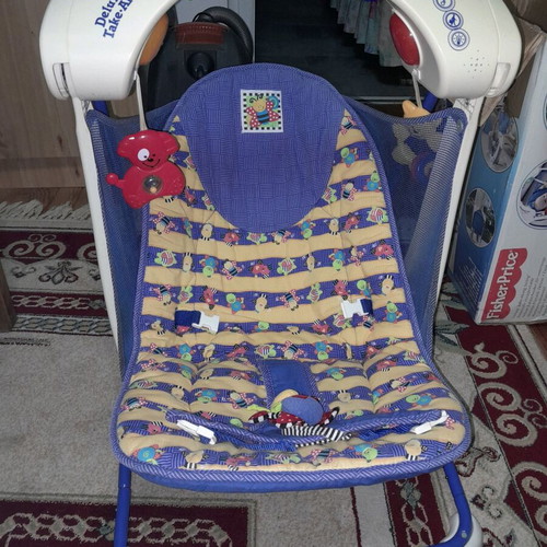Baby Swing Relax with Music and Toys like new