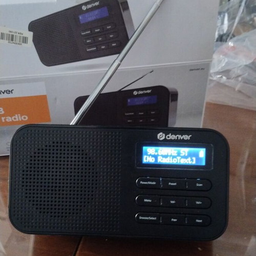 Denver DAB FM radio clock DAB-42