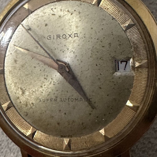 Giroxa Super Automatic Swiss Made 25 Jewels watch