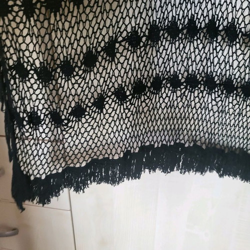 Beachwear black like new, one size