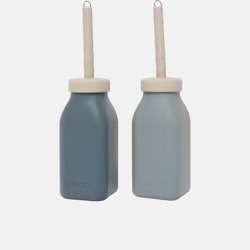 Liewood children's milkshake bottle new silicone material