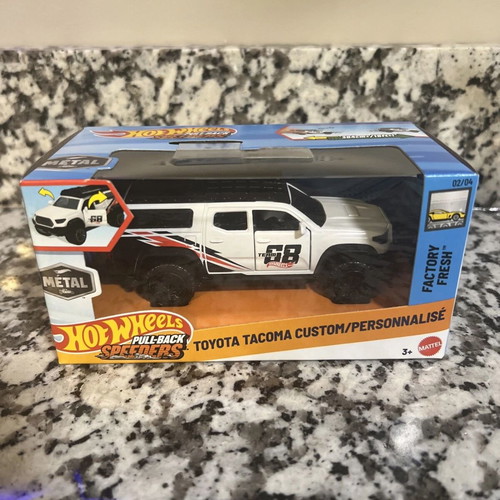 Hot Wheels Toyota Tacoma Custom new pull-back car 1:43