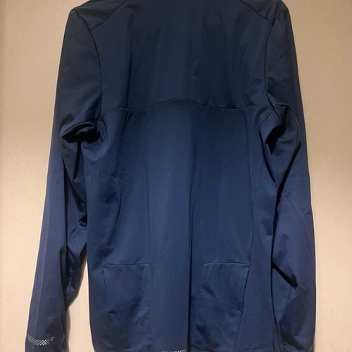 Nike windproof and warm running shirt like new blue size S