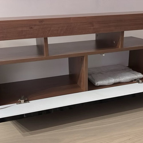 Household set used with bed, sofa bed, appliances, dining table, TV, and furniture