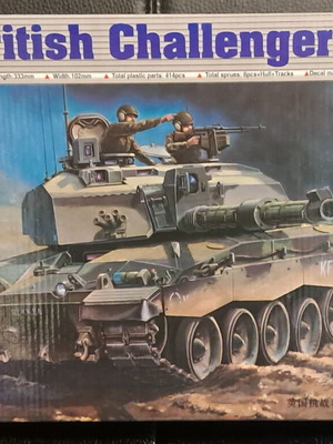 Trumpeter 1/35 British Challenger II 00308 new, factory sealed