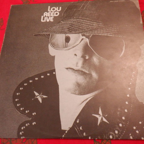 Lou Reed Live vinyl album used, rare Greek pressing