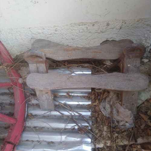 Cart used, decorative for garden or store