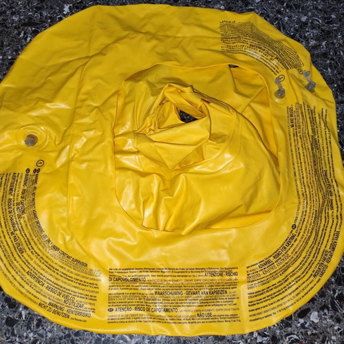 Intex Baby Float Swimtrainer used, for 1-2 years, yellow