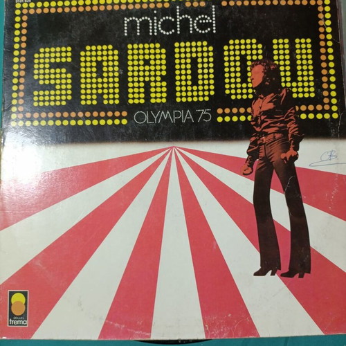 Michel Sardou Olympia 75 vinyl record