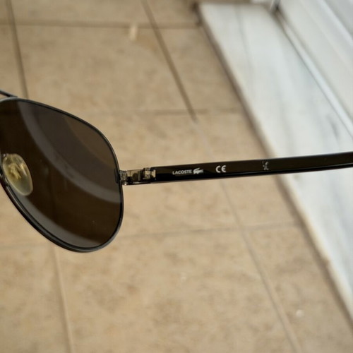 Lacoste Aviator sunglasses, black