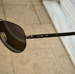 Lacoste Aviator sunglasses, black