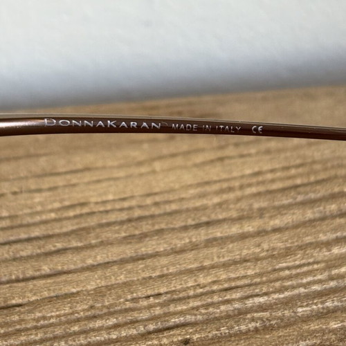 Donna Karan Bronze Pilot Sunglasses used