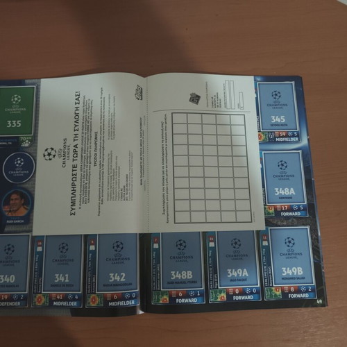 Topps Champions League 2015/16 sticker album, new