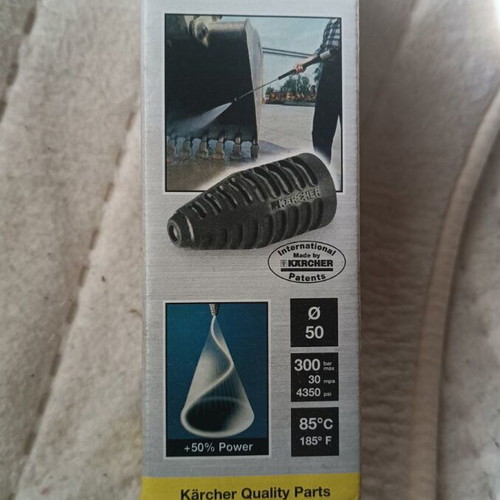 Karcher turbo water nozzle 50 size new, high pressure