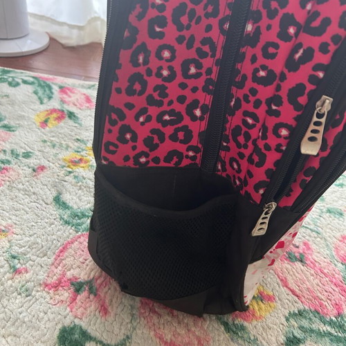 No Fear Primary School Backpack with Wheels Like New for Girls