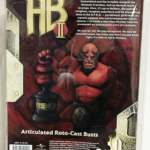 Mezco Hellboy II Roto-Bust 2008 Right Hand Of Doom sealed