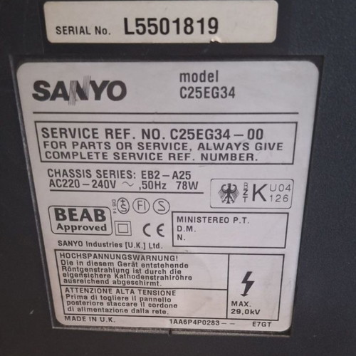 Vintage television used