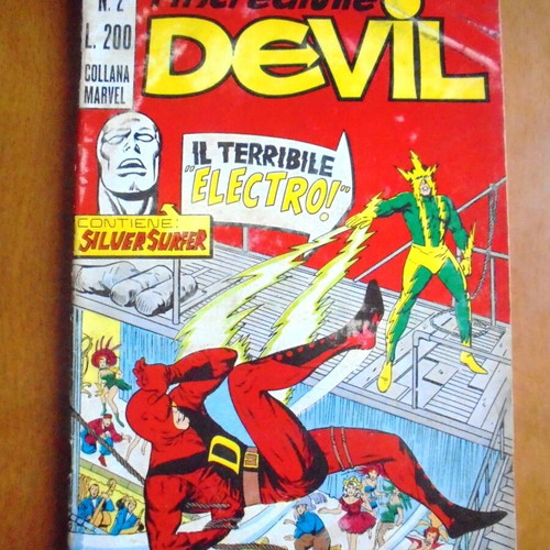 Daredevil #2 Italian edition 1970 used